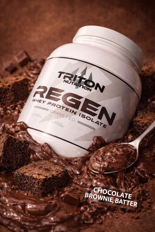 REGEN - Premium Grass-Fed Whey Protein - Chocolate Brownie Batter