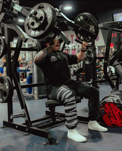 Triton Sweatpants (Black Acid Wash)
