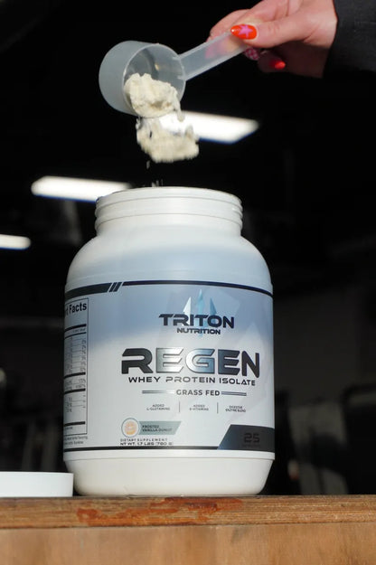 REGEN - Premium Grass-Fed Whey Protein - Frosted Vanilla Donut